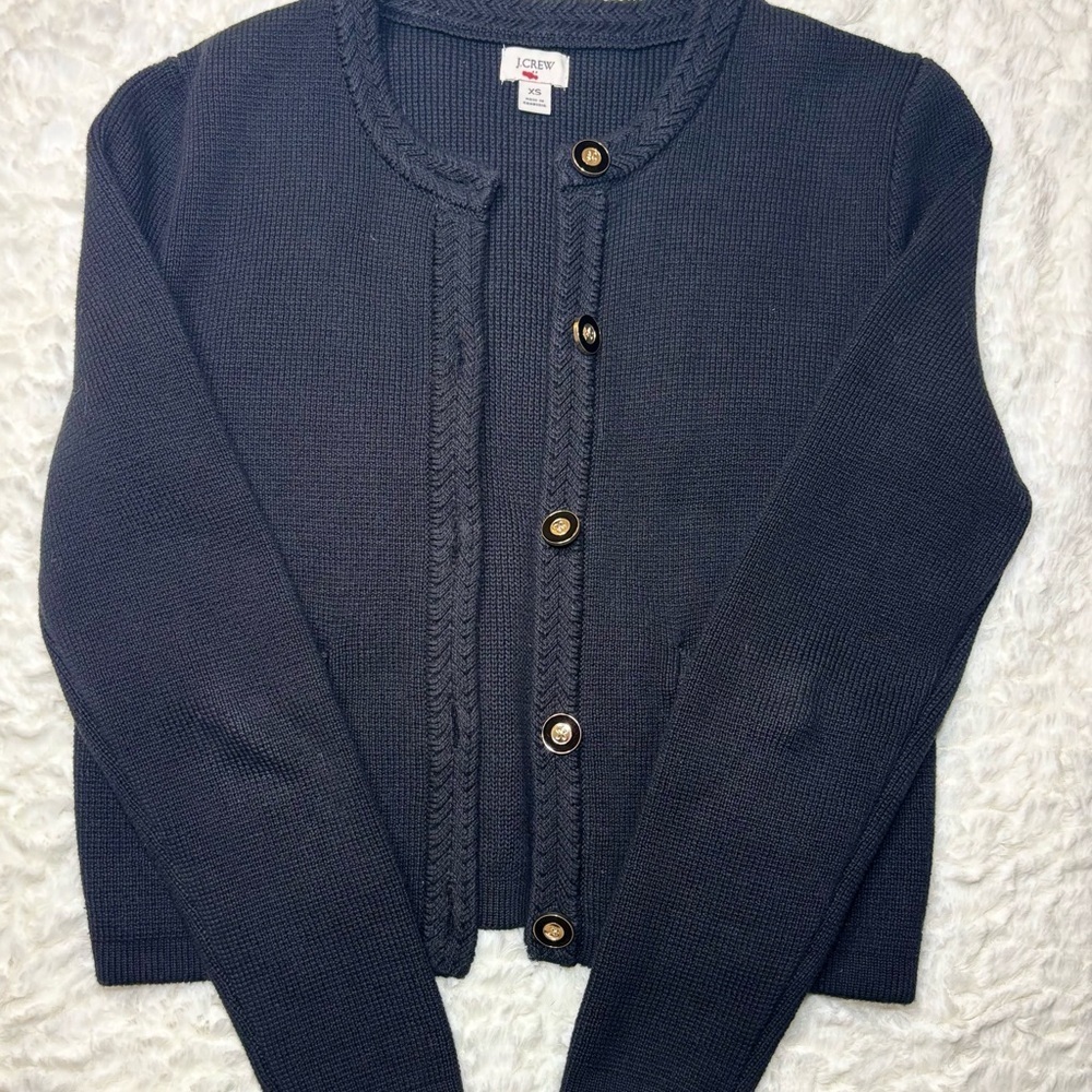 J. Crew Women's Black Cardigan